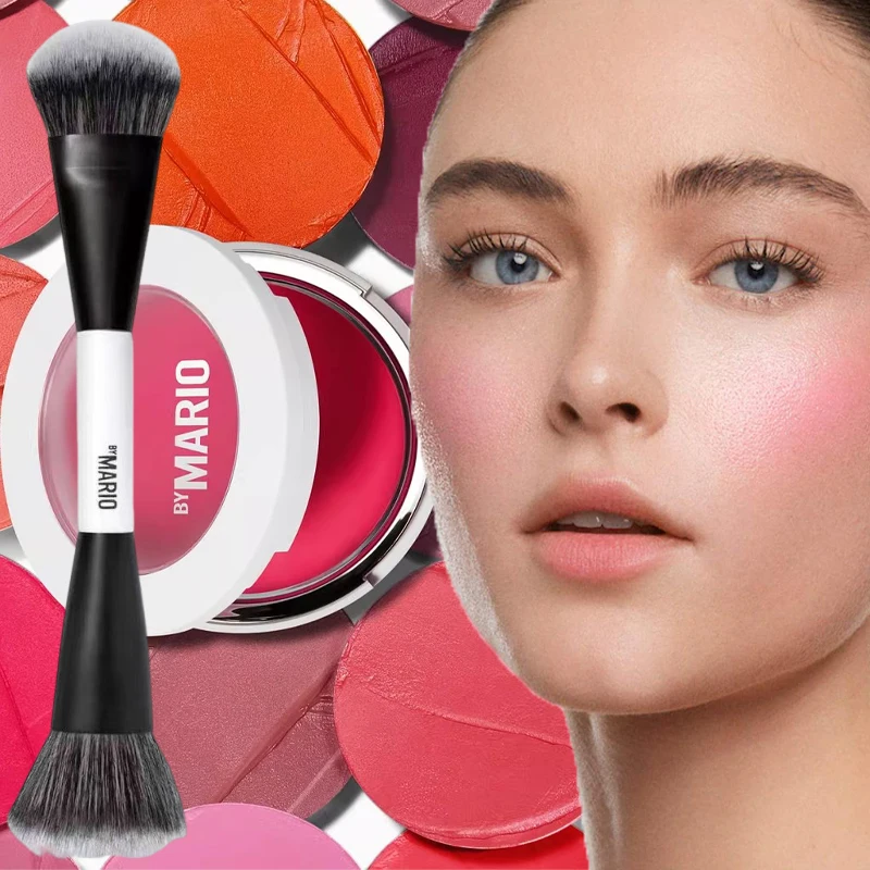 5g Mario Blush Single Color Matte Makeup Blushes Palette Cheek Contour Cosmetics Blusher Cream Makeup Rouge Cheek Tint Blush