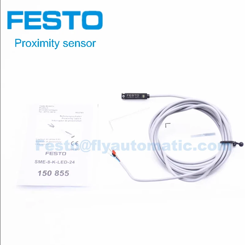 Imagem -04 - Festo-sensor de Proximidade Smt10m-ns24v-e-25-l-oe 551377