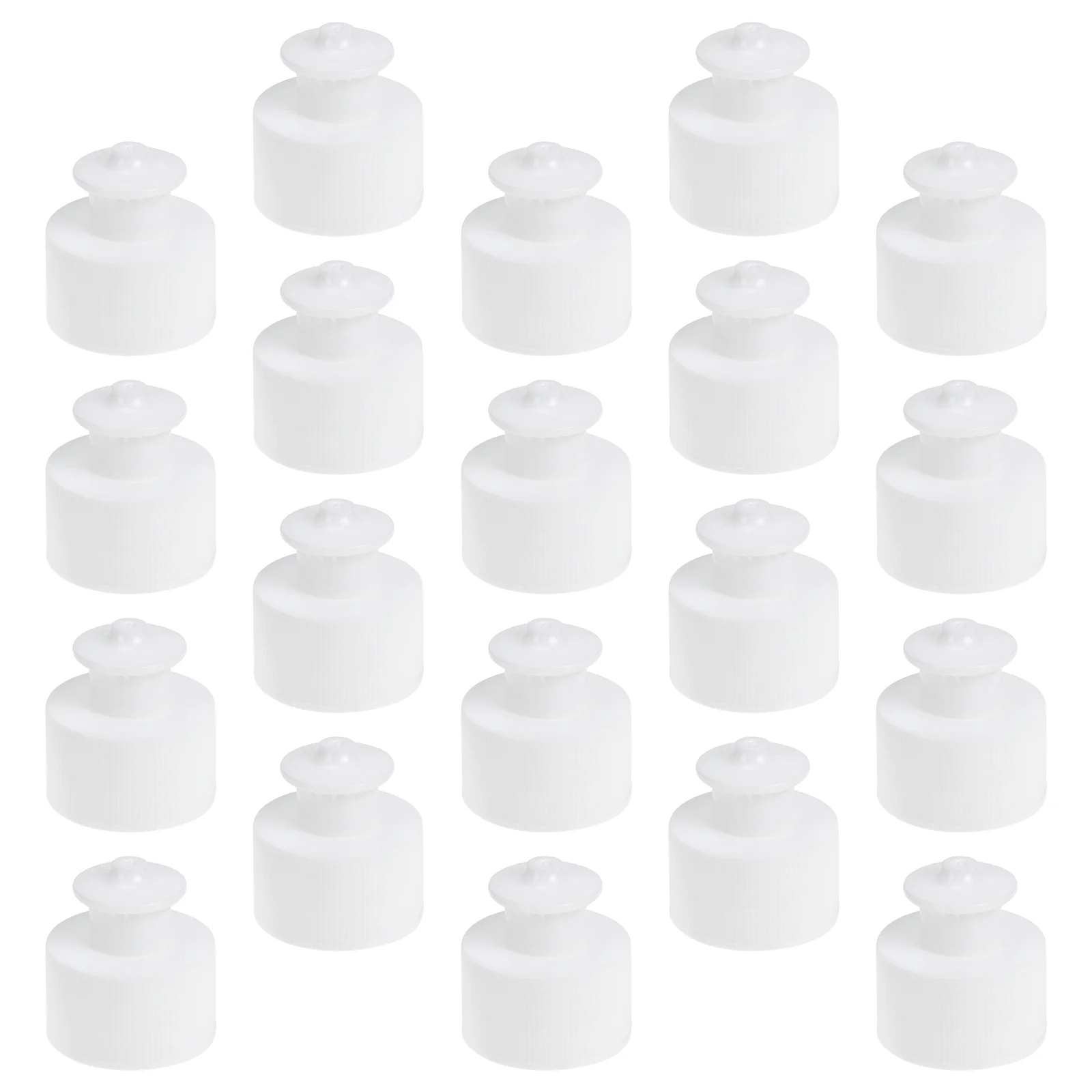 

20 Pcs Sports Water Bottle Cap Portable Lids Accessory Caps Household Sealing Shampoo Dispenser