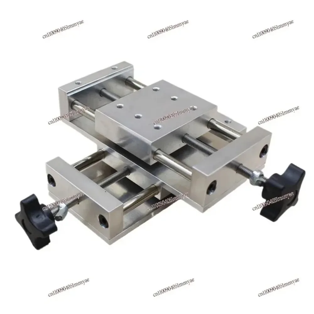 

Bestseller Precision Fine-tuning Cross Hand Slide Manual Translation Table Drill Screw Slide Xy Linear Module Cross Slide Table