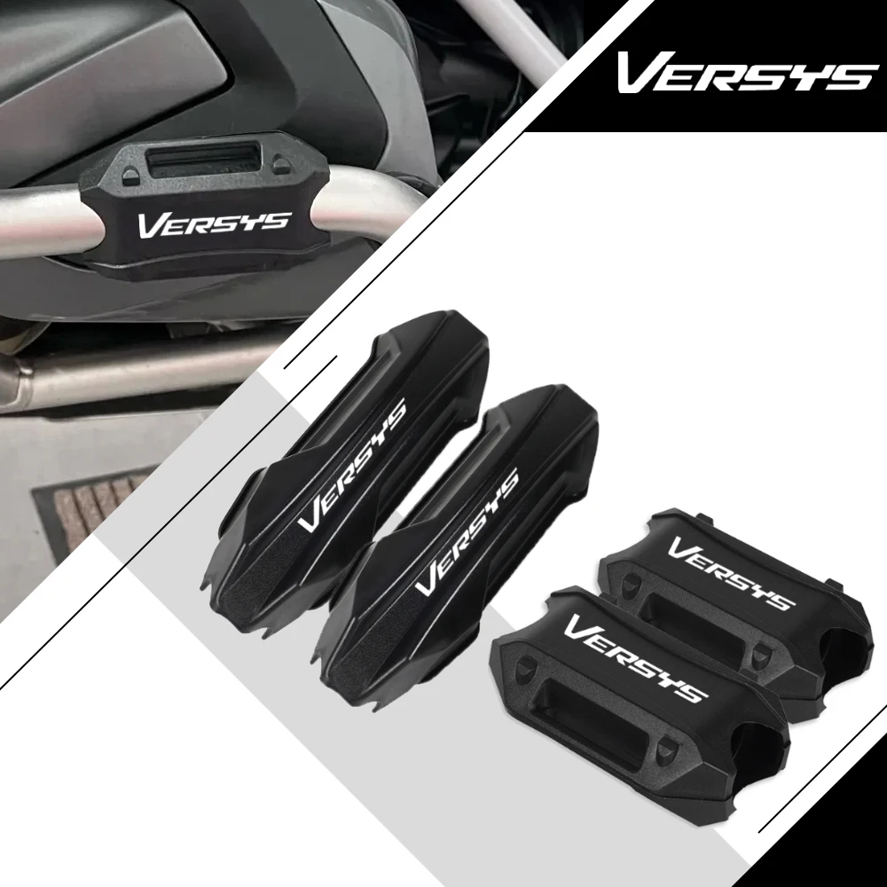 

2025 Motorcycle Accessories 25MM Engine Guard Bumper Crash Bar Protection For Kawasaki Versys 650 1000 X300 Versys650 Versys1000