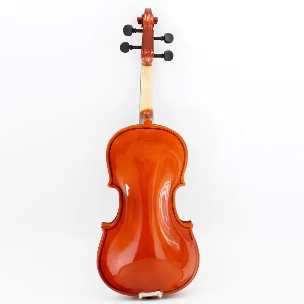 4/4 3/4 1/2 1/4 1/8 Basswood Violin With Bow Vase For Beginners Practice Students Kids Christmas Gifts