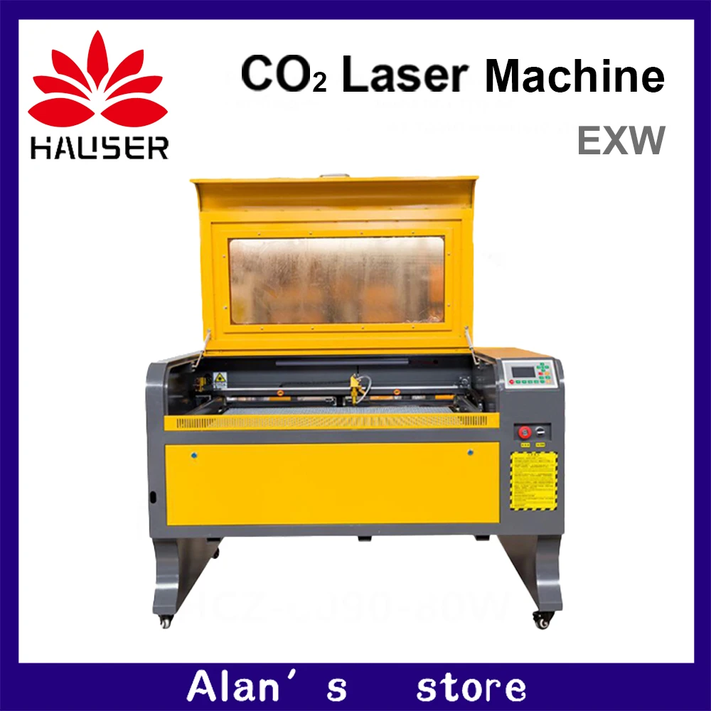 100W 6090 Laser engraving machine 600*900mm CO2 Laser cutter machine 220V / 110V DIY laser marking machine