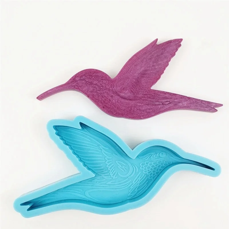 DIY Crystal Dropper Bird Coaster Silicone Mold Bird Coaster Epoxy Resin Slicone Mold