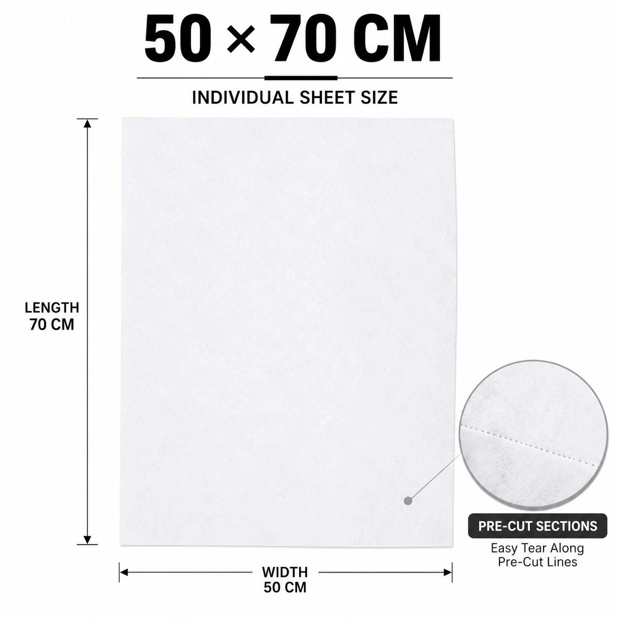 50pcs/roll Disposable Tattoo Beauty Salon Bed Sheets Non-Woven Table Cover Paper Roll for SPA Eyelash Extension Tattoo Supply