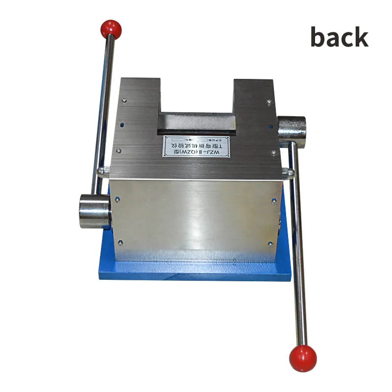 1pc Manual T bending machine WZJ-II T bend tester machine equipment test the coated T bending tester of steel belt