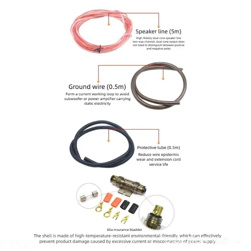 G7NA Bronze Varnished Aluminum Lecturer Wiring Set Easy Installation Guide For Engine Improve
