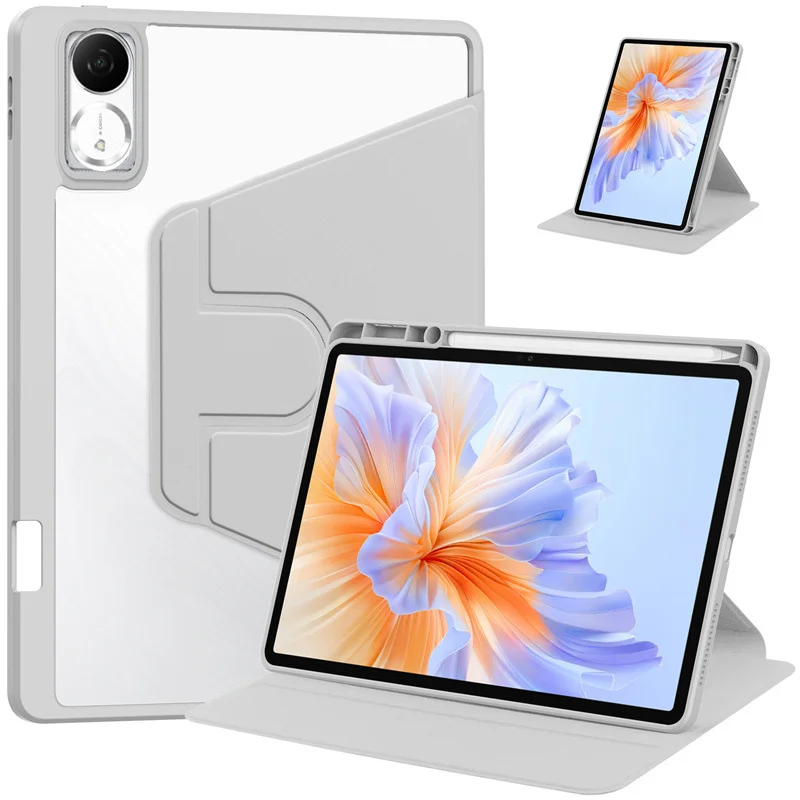 

Case For HUAWEI Honor Tablet GT 11.5" 2025 Acrylic Rotating Magnetic Tablet Cover For Honor Pad V9 11.5 inch with Pencil Holder