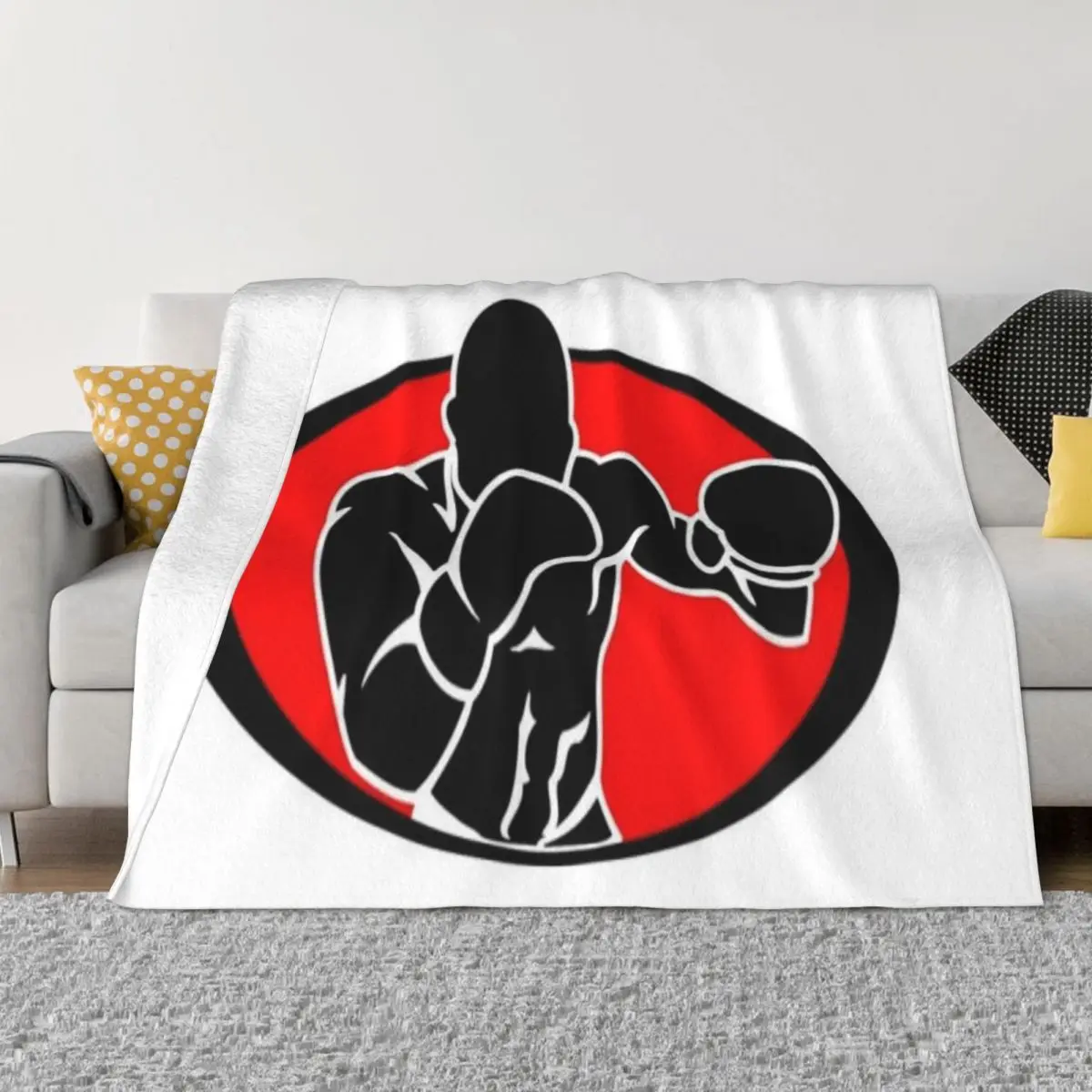 

Boxing Logo 8 Blankets Knee Blanket Blankets And Throws Throw Blanket