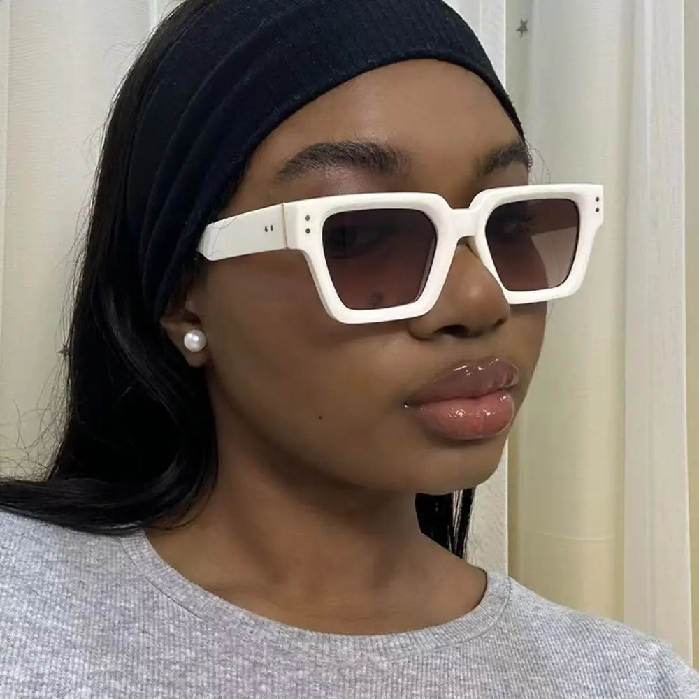 

Солнцезащитные очки неправильной квадратной оправы с рисовыми гвоздями и леопардовым принтом, разноцветные линзы, легкие солнцезащитные очки UV400 UV400, велосипедные очки