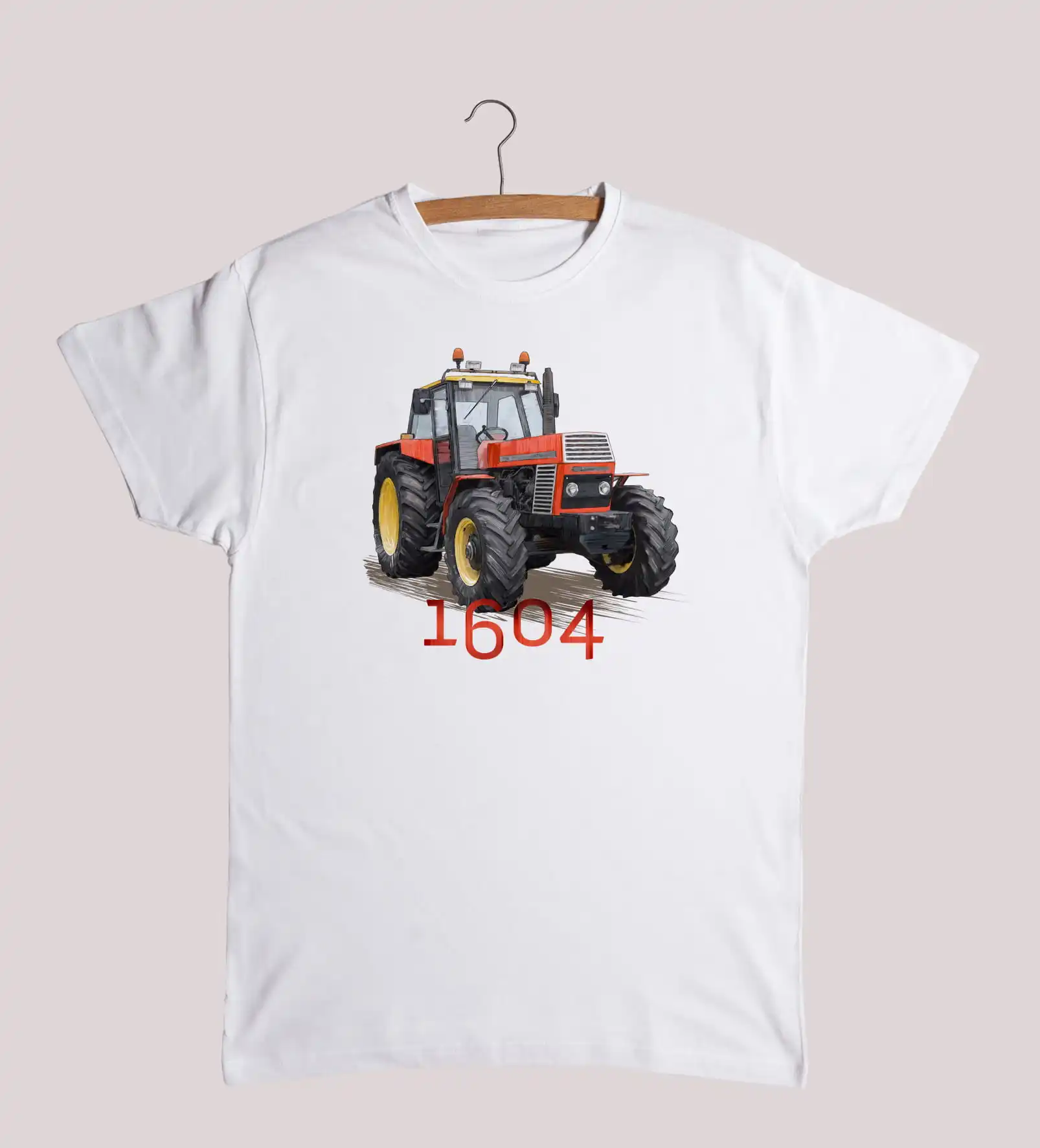 Poland Built Ursus 1604 Tractor T-Shirt. Summer Cotton Short Sleeve O-Neck Mens T Shirt New S-3XL