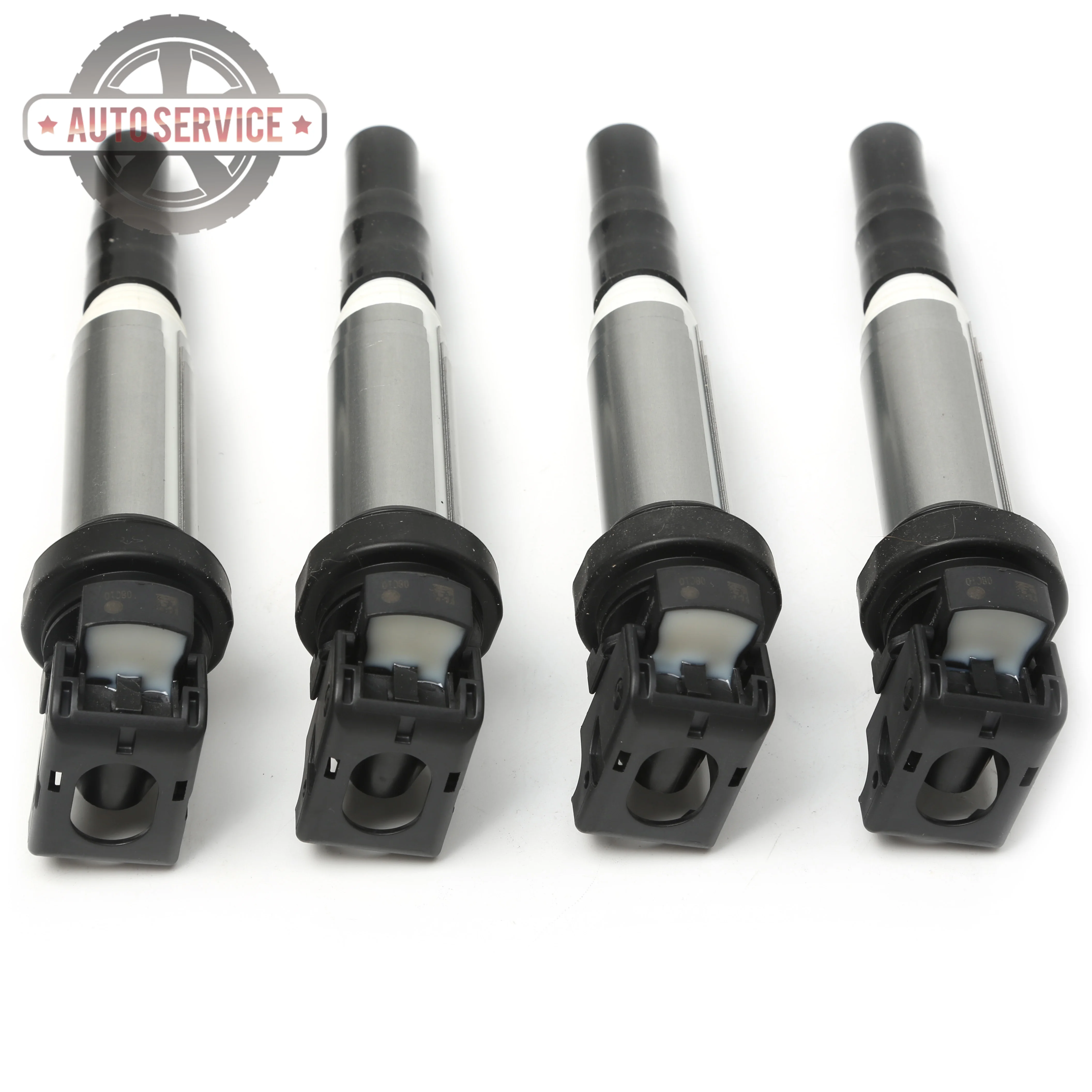 12137594937 Engine 4PCS Ignition Coils Set For BMW 118 i 316 i 528 i Citroen DS3 Diesel DS 7 MINI CLUBMAN Cooper Peugeot 208 I