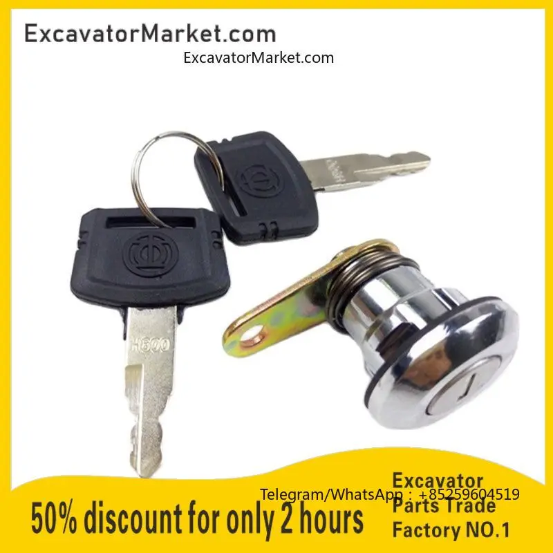 

Excavator Accessories Cab Door Lock Assembly Lock Cylinder Lock Block For HITACHI ZX ZAX230/270 Excavator Accessories