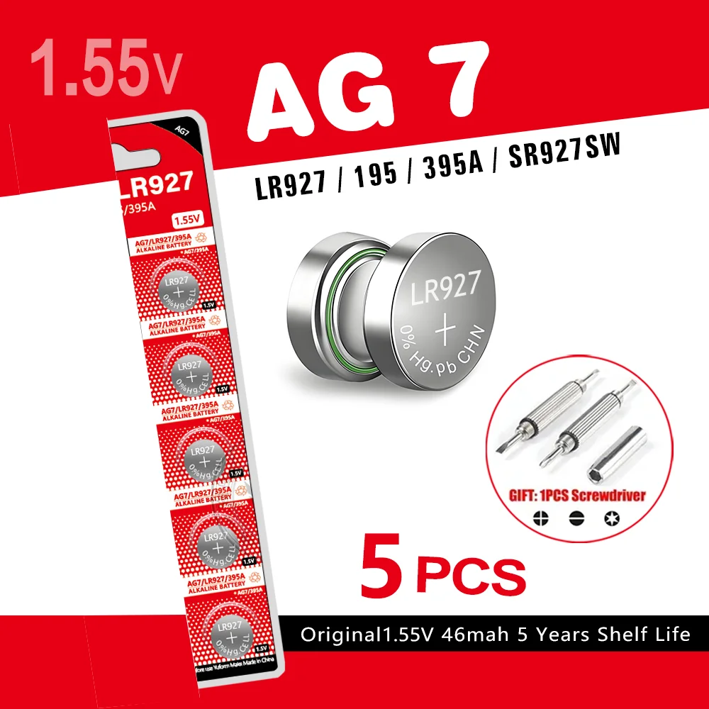 5 Pieces Of 1.55V H…