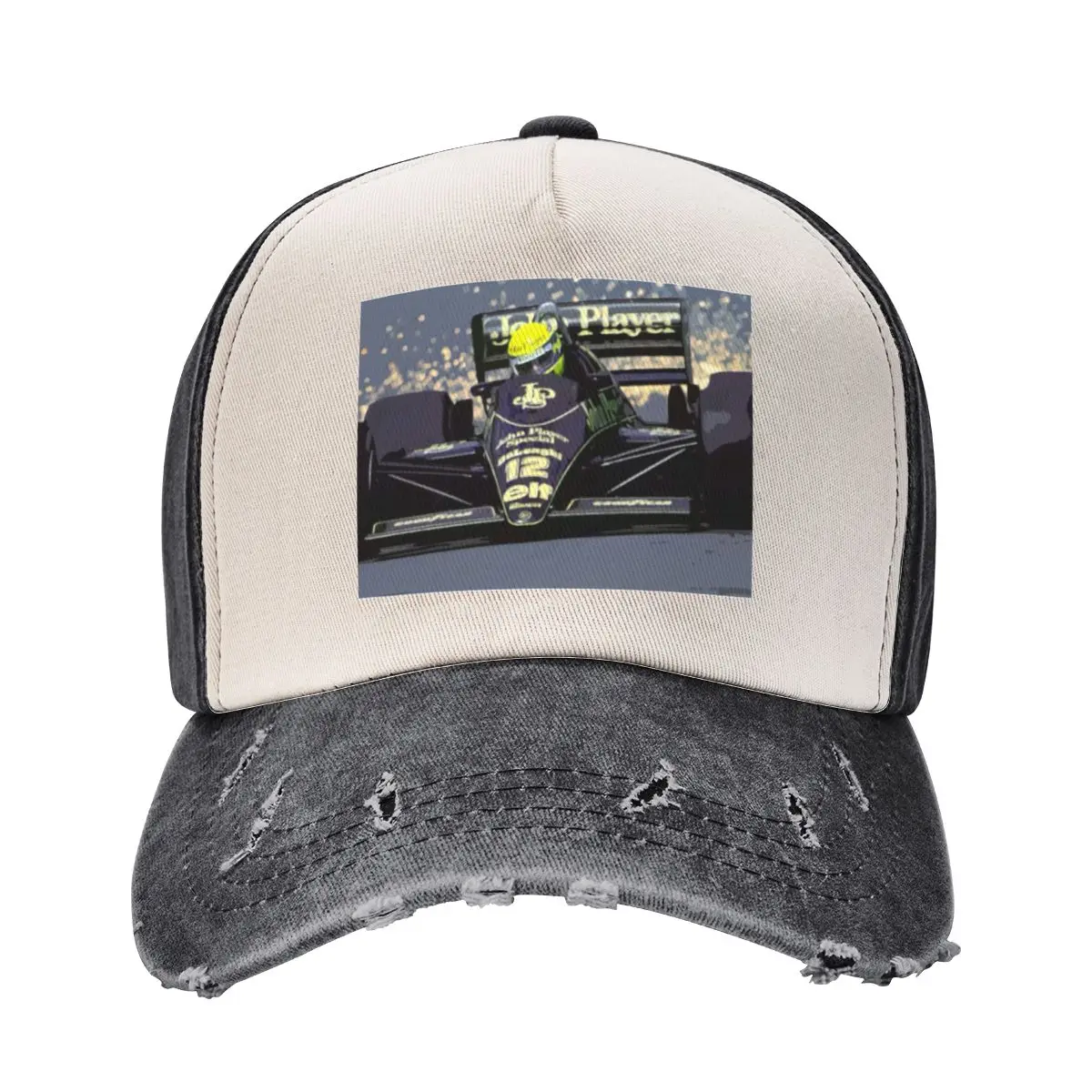 

Айртон Сенна гоночная бейсболка His 1985 97T F1 Racecar, мужская шляпа, модная дропшиппинг, альпинизм для мальчиков, женская