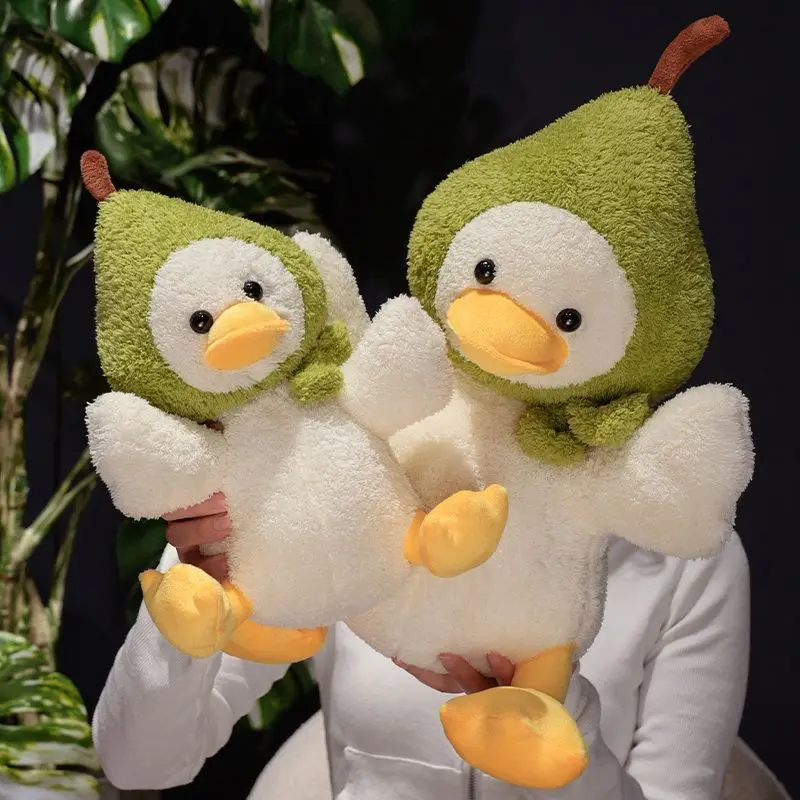 오리 인형 수면 베개 침대 동반자 소녀 인형 포옹 인형 생일 선물