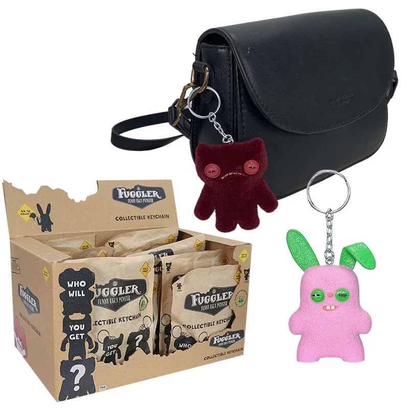 

Original Fuggler Blind Bag Collectible Keyring Figures Funny Ugly Monster PVC Toys 6.5cm