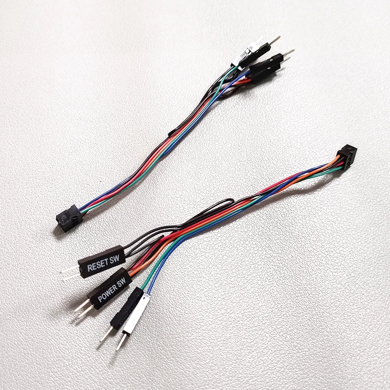 Przełącznik interfejsu 2.0mm, 5-pinowy, 7-pinowy, modyfikacja z wyprowadzeniami zasilania, adapter do obudowy standardowej 2.54mm, interfejs Dupont do płyty głównej Dell — zdjęcie produktu 5
