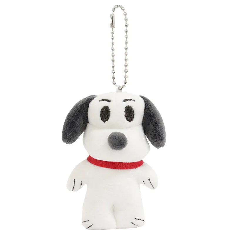 2025 New Cute Snoopy Plush Doll Bag Pendant Halloween Pumpkin Doll Backpack Keychain Halloween Gift for Friends
