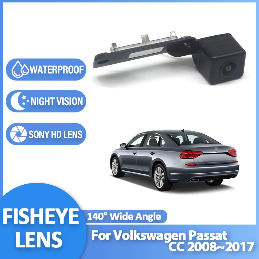 Vehicle Rear View Camera Night Vision For Volkswagen Passat CC 2008~2014 2015 2016 2017 Car Backup Reversing Parking Monitor