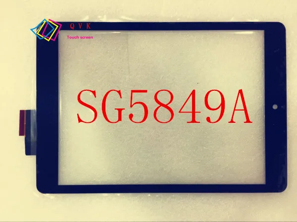 

+shell 7.85" tablet efun nextbook 8 NX785QC8G capacitive touch screen glass digitizer panel SG5849A-FPC-V1-1 SG5958A3-2