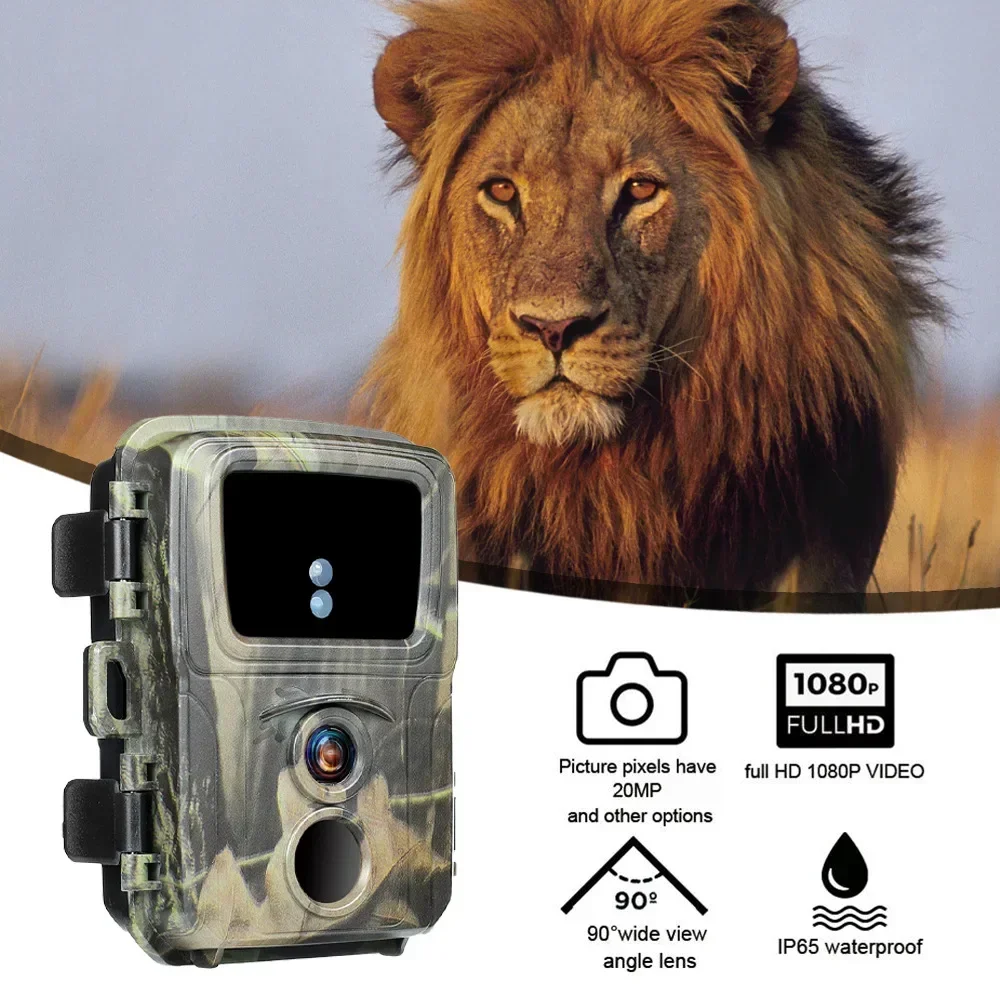 

20MP 1080P Infrared Light Monitoring Camera Trail Hunting Camera IP65 Waterproof Mini600 Outdoor Surveillance Tracking