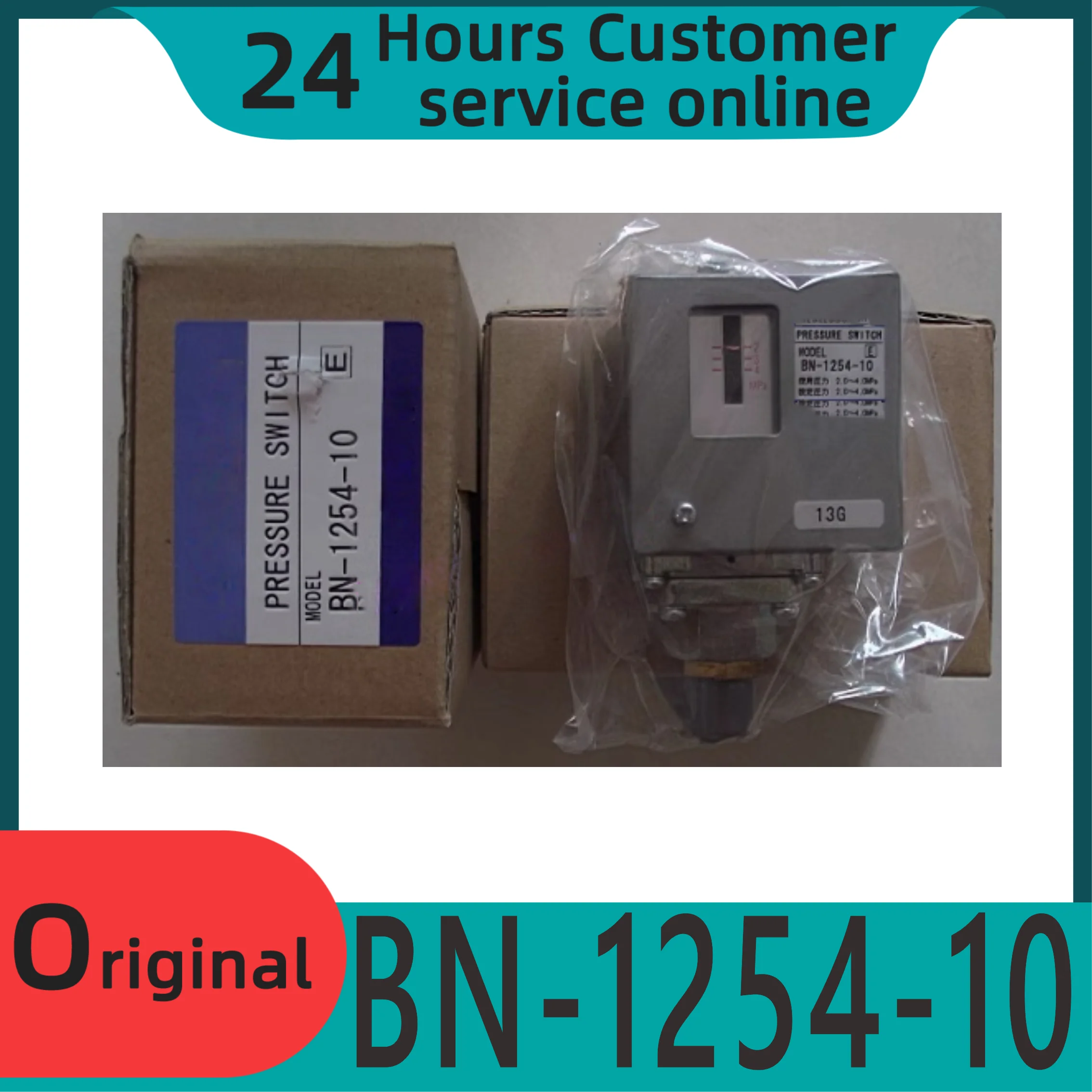 

Brand new original pressure switch BN-1254-10