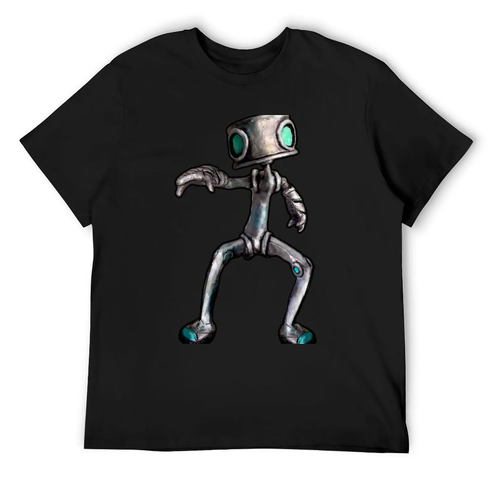 

D-Zil Robot T-Shirt cheap stuff sublime summer tops vintage t shirt men