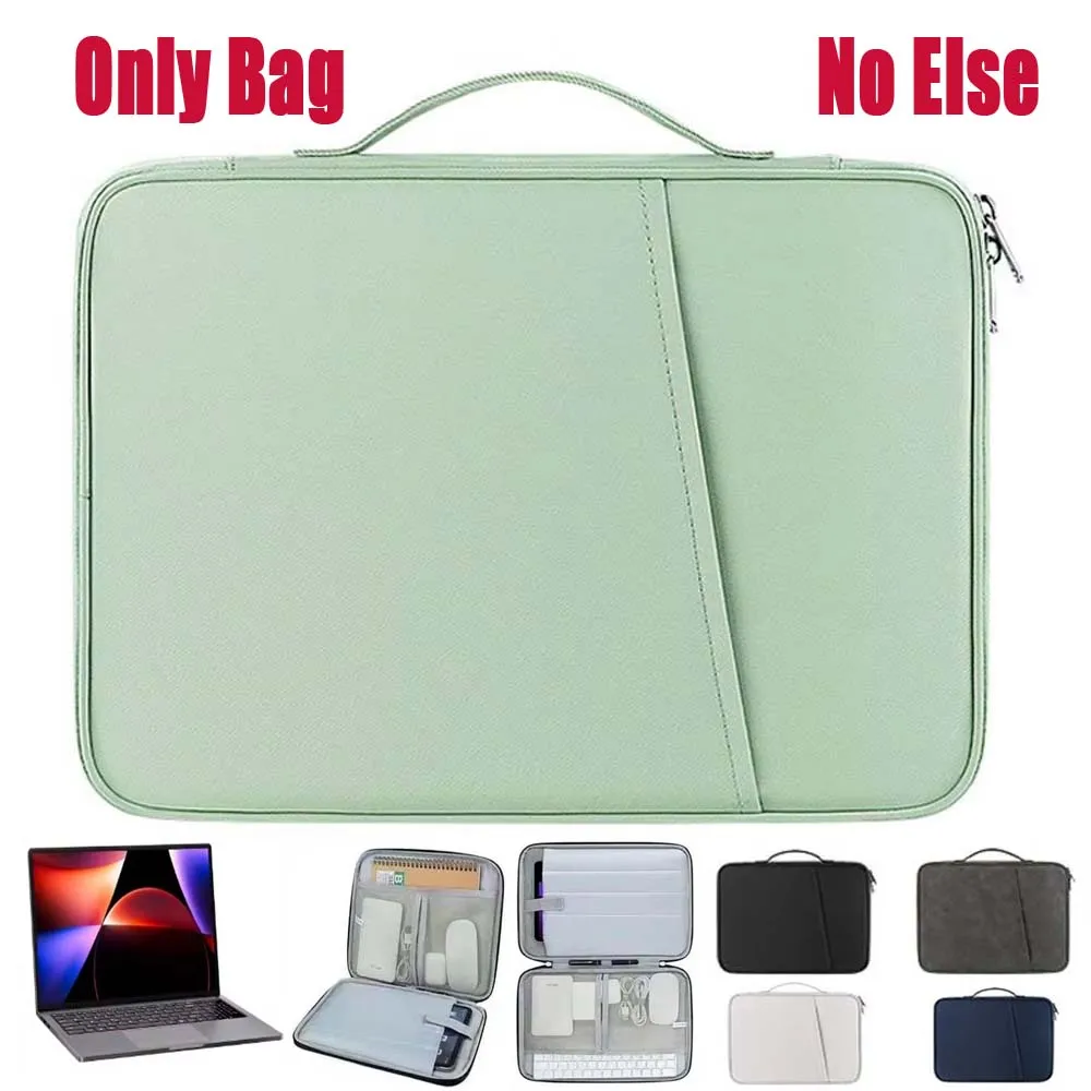 

for Blackview Acebook 12 8 Laptop Handle Bag Nylon Waterproof Soft Sleeve Zip Pouch Notebook Multi Pocket for Keyboard Mouse