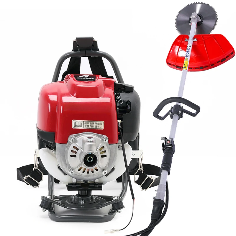 

Brush Cutter Machine 4 Stroke Gasoline Motor Cordless Brush Cutter Grass Trimmer Multifunctional Backpack Brush Cutter Tiller