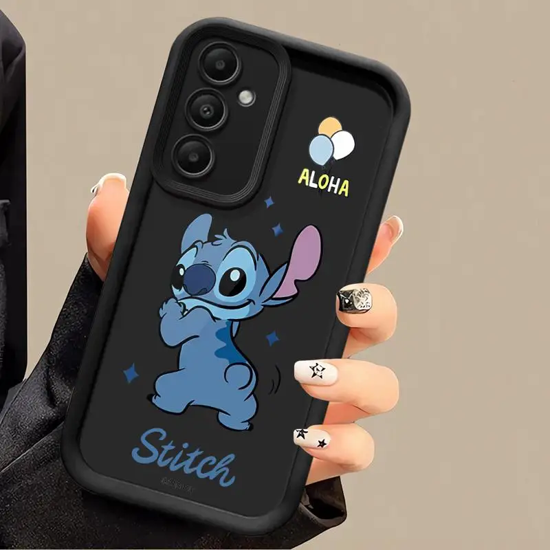 Fashion Cool Stitch A-angie Phone case for Samsung Galaxy A55 A52 A33 cases A24 A15 A12 A23 A22 5G A54 A52s A53 A14 funda Cover