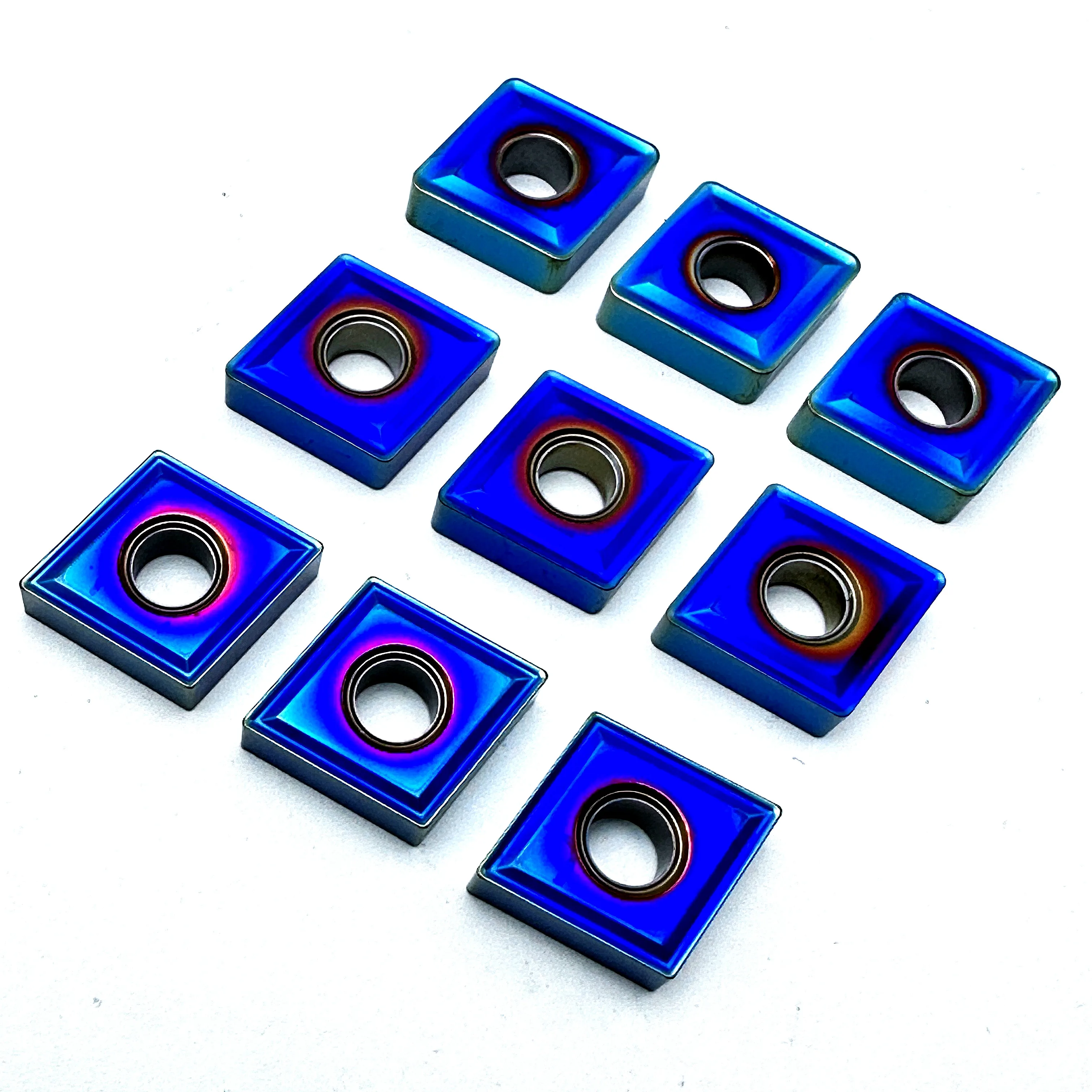CNMG120404 CNMG120408 CNMG120412-MS Nano Coating Carbide Wisselplaat Extern Draaigereedschap Staalverwerking CNC Draaiwisselplaat ﻿