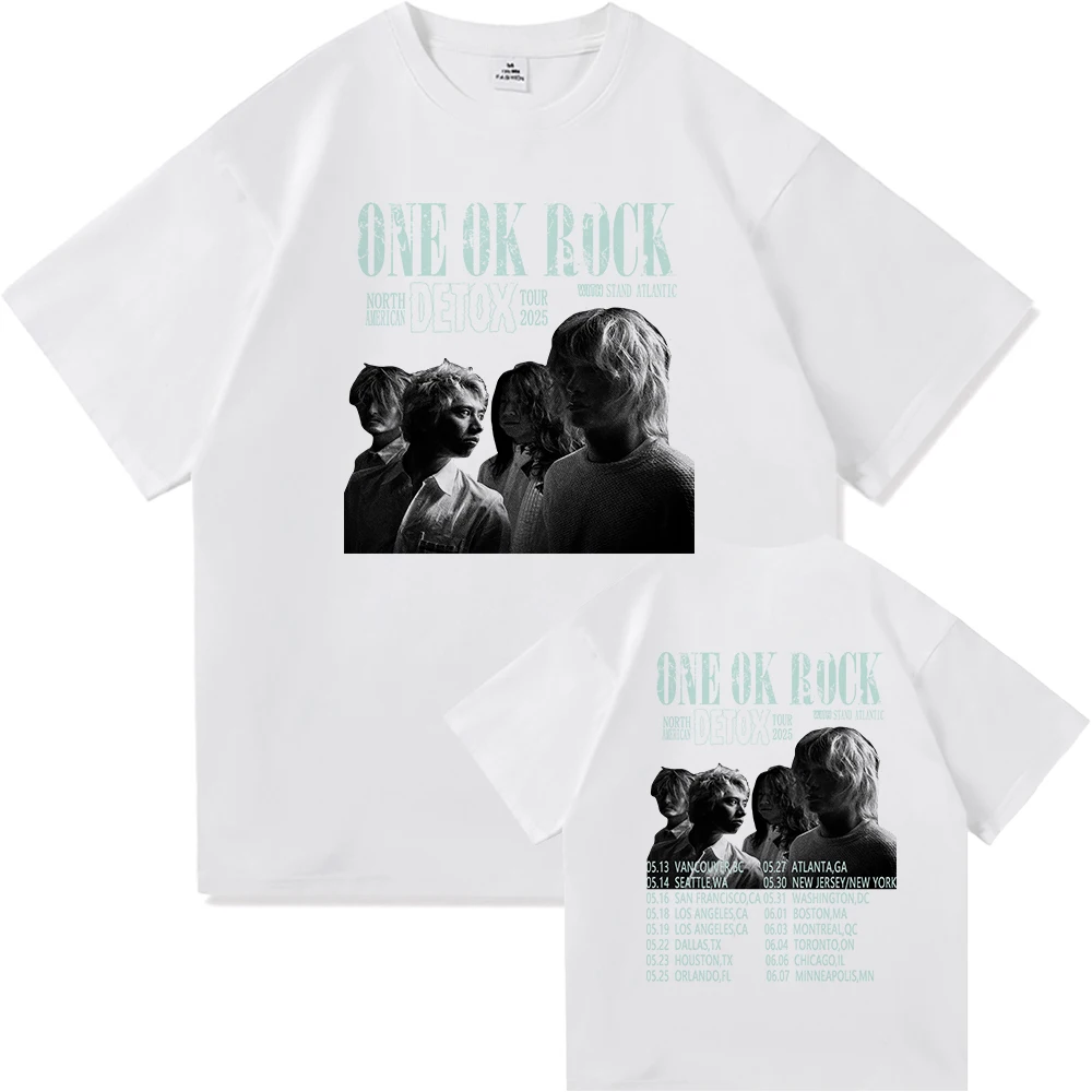 One Ok Rock DETOX Tour 2025 TShirt Fashion Men/women Clothing