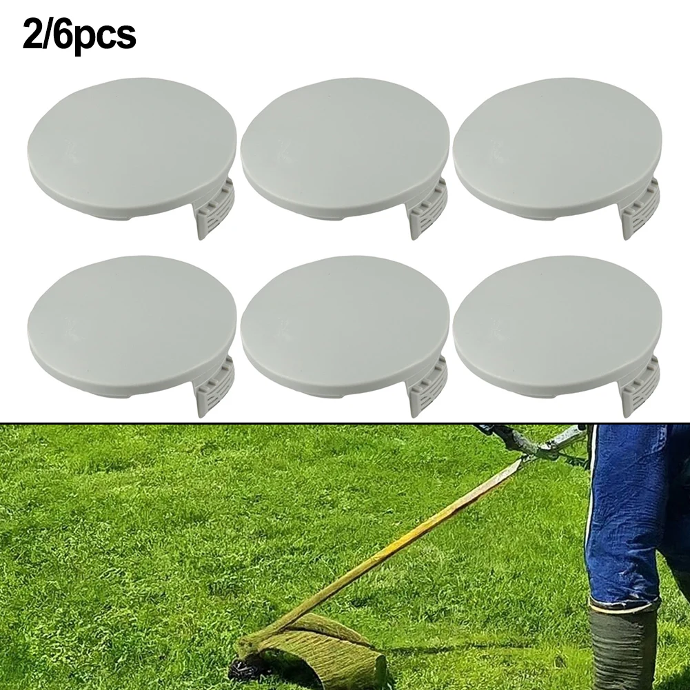 

2/6pcs RAC122 Spool Covers Compatible With RLT4027, RLT4125, RLT5027, RLT6030, RLT5127, And RLT6130 Trimmers Garden Power Tool