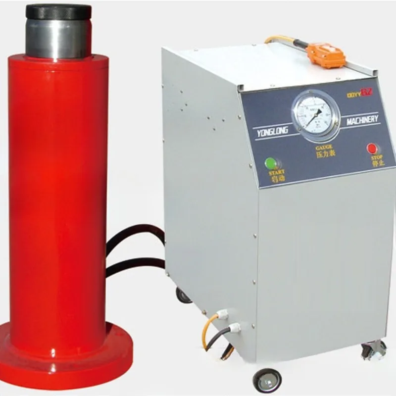 Separate electric hydraulic jack, split jack