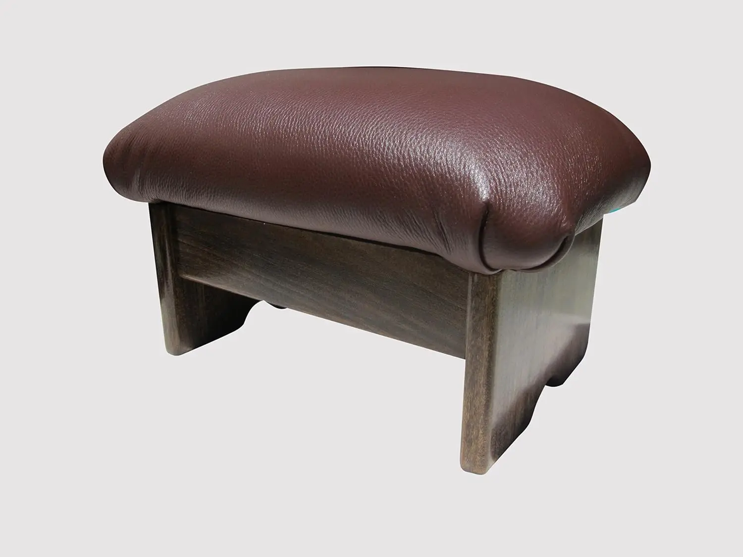 Padded Foot Stool Leather 9