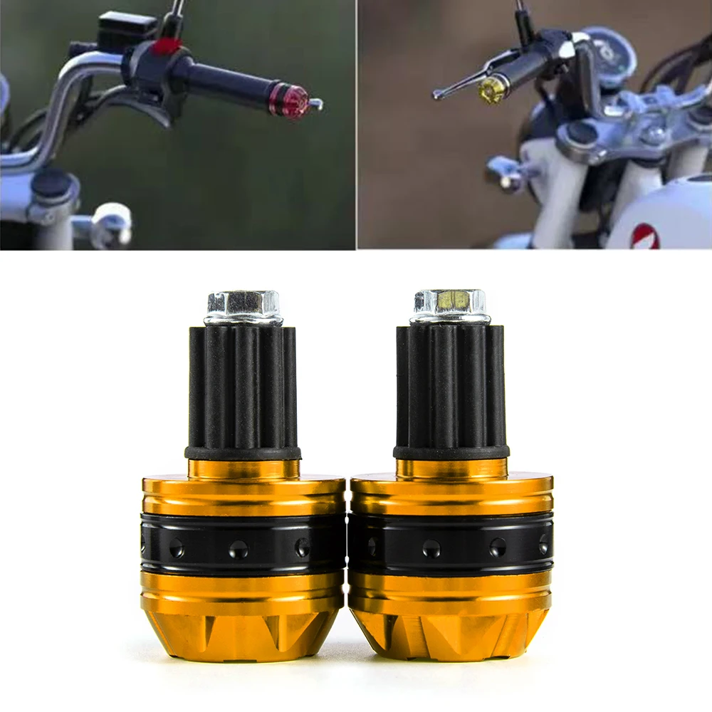 

Motorcycle Accessories CNC Aluminum Handlebar Grips Bar End Plugs Hot Deals Fit For YZF R3 R25 R6 R1 R125 R250 R6s 7/8" 22mm