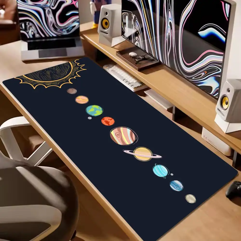 Galaxy Art Mouse Pad Large Computer Accessories Office Game Table Mats XXL Rubber Anti-slip Gaming Keyboard Mousepads Desk Pads