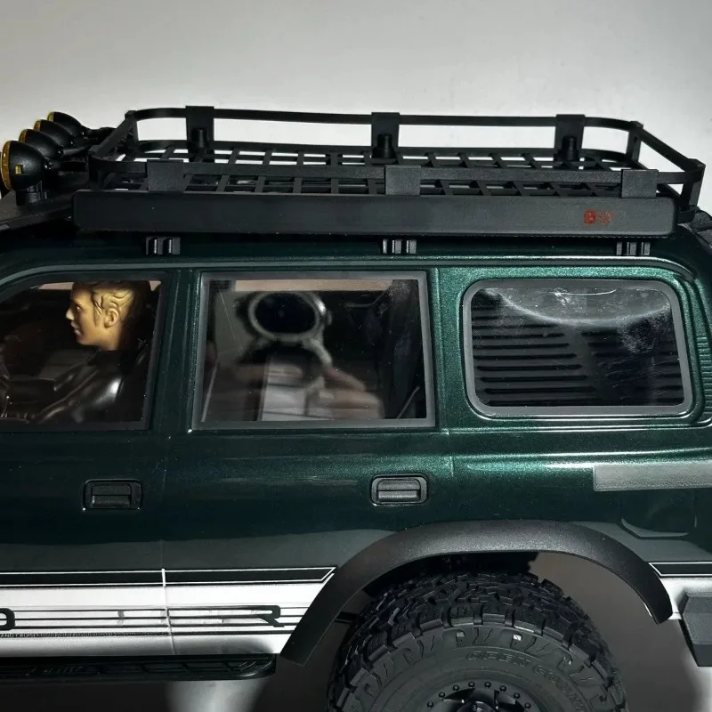For FMS FCX10 LC80 / LC80 Pro 1/10 Rock Crawler 22cm Scale Side Awning Model, Fixed Display Shade Cover Bolt-On Dress-Up Part