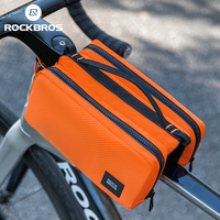 ROCKBROS Top Tube Bike Bag Large Capacity 2L Front Frame Tube Bicycle Bags MTB Road Storage Panniers Bag Cycling Accessories