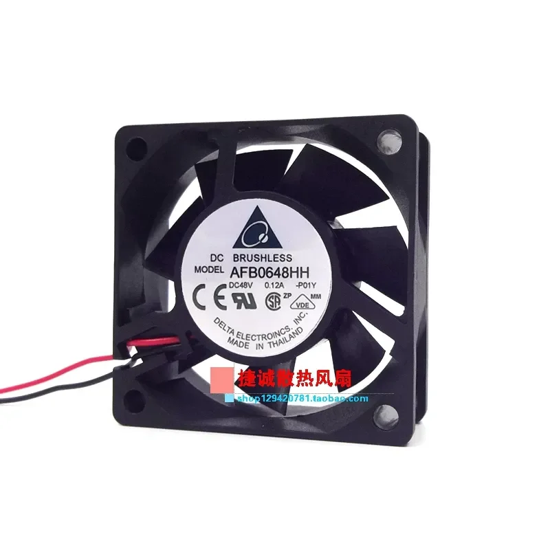AFB0648HH Delta fan 6025 48V 0.12A 6CM double ball, inverter cooling fan