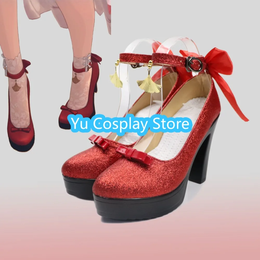 

Обувь для косплея Zenless Zone Zero Yanagi Tsukishiro, ботинки ZZZ Tsukishiro Yanagi, большие размеры, на Хэллоуин