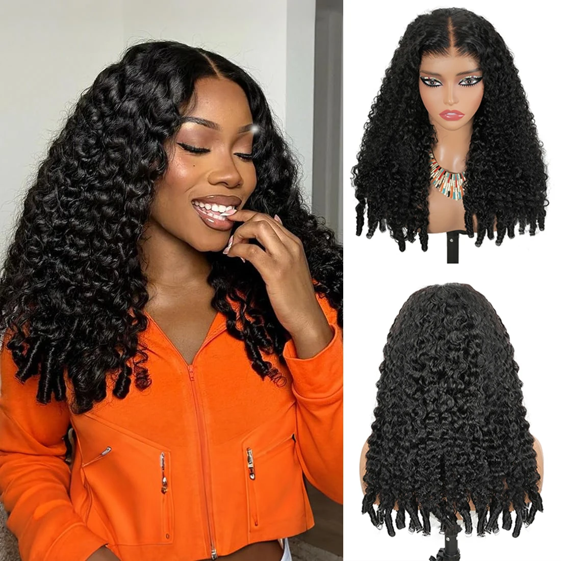 

30-дюймовые бирманские вьющиеся 7x6 прозрачные кружевные вьетнамские необработанные волосы 220% парики из натуральных волос упругие вьющиеся глубокие вьющиеся кружевные фронтальные парики