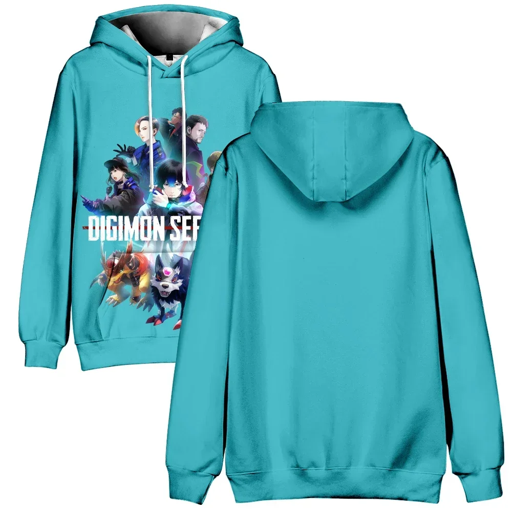 Anime Digimon Seekers 3D Print Oversized Women/Men Adult Hoodie Sweatshirt Streetwear Hip Hop Long Sleeve Pullover Hooded Jacket