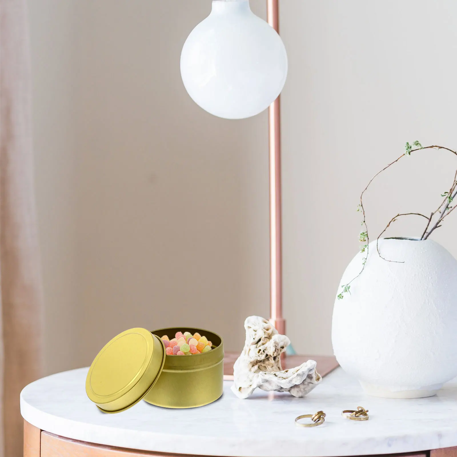 

10 pcs Aromatherapy Set Tinplate Storage Can Moisture Proof Dust Proof For Tea Candy Herbs Crafts Gift Can Sealed Design