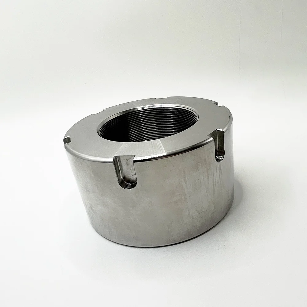 Para DARDI Intensificador de corte por chorro de agua H.P G9 tapa final cabezales de corte por chorro de agua cubierta de extremo de agujero redondo campana de extremo de tuerca grande 510000338