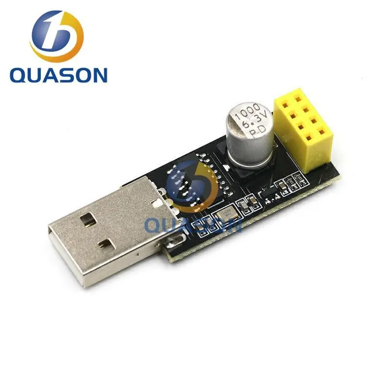 CH340 USB to ESP8266 ESP-01 Wifi Module Adapter Computer Phone Wireless Communication Microcontroller