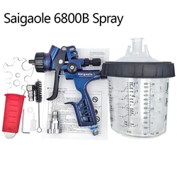 Saigaole 6800B Spray Guns Automotive Finishes High Fogging Paints Sheet Metal Spray Guns Industrial Furniture Leather Spray Guns