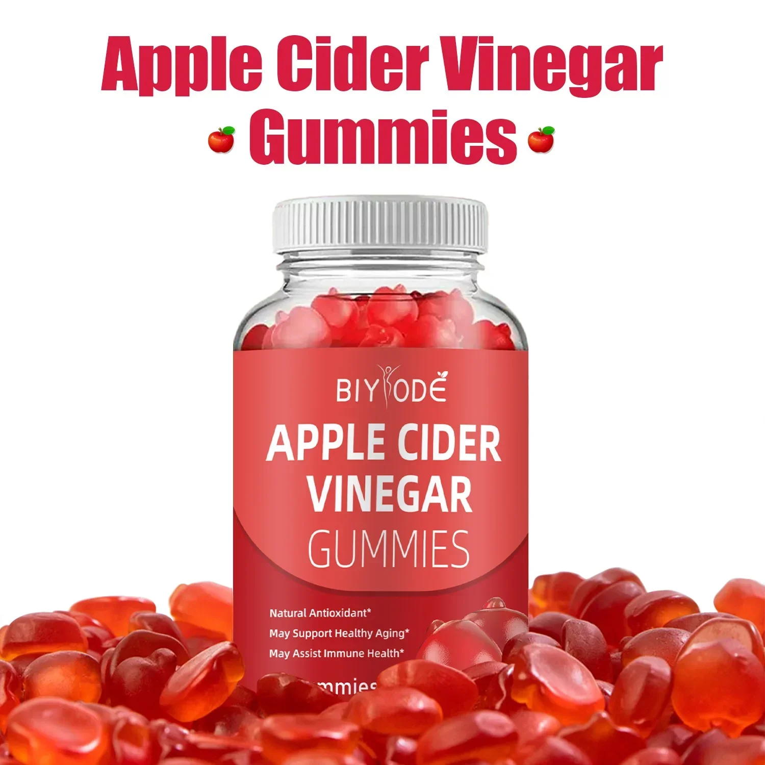 

1 Bottle Apple Vinegar Soft Candy Supports Healthy health food