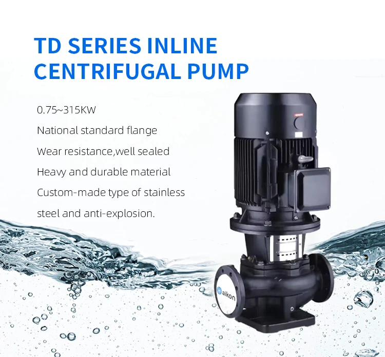 

Stable Performance 5hp Inline Water Transfer Pump Centrifugal Circulation with Low Noise-Bomba